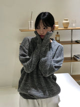 ナットrネックニット
