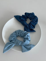 デニムリボンシュシュ (2 colors)