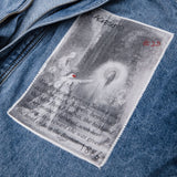 BBD The Apparition Zip Up Denim Jacket (Blue)