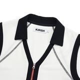 FULL OPEN PIQUE SLEEVELESS [WHITE]