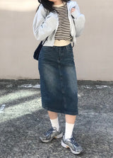 ジョリクロップ2wayフードジップアップ