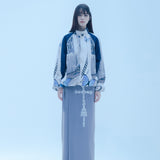 ブルーバタフライウィンドブレーカー/1 3 blue butterfly windbreak