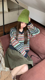 ノルディックルーズフィットニット