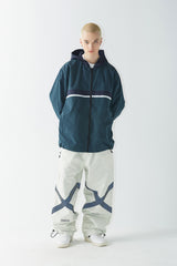 ニートフーデッドジャケット/BSR2223FWJK051 NEAT HOODED JACKET GREEN