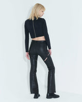 ピンタックジャージートップ / Pintuck Jersey Top _ Black
