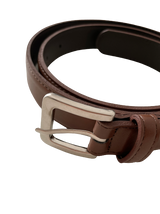 Oblong buckle belt 