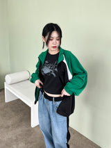 ペッパージャージジップアップ/pepper jersey zip-up