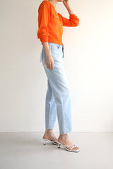 ハニーボーイ・ジーンズ／クロップストレートデニムパンツ / HONEYBOY JEANS / CROP STRAIGHT DENIM PANTS