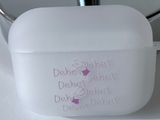 デヘットクリームバニーAirPodsケース / Dehette cream bunny AirPods case