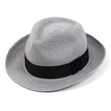 BU Soft Summer Gray Long Fedora (6589932634230)