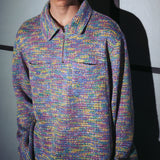 SOFT RAINBOW KNIT SHIRT