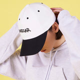 Scribble Two Tone 5panel Cap White