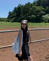 シャーリングドレス