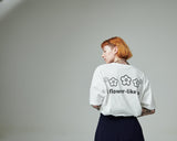 Flower T-shirts (White) (6555214086262)