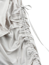 ウィズダムティースローライズラッチドスカート / Wisdom Teeth Low Rise Ruched Skirt BEIGE
