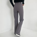 Loose-Leg Slacks