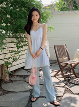 [SHOPPERMADE] ハートレースミニワンピース