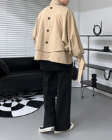 バルーンショートトレンチジャケット / GM Balloon Short Trench Jacket (2 colors)