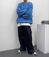 ミックスバルーンニット/MU Mix Balloon Knitwear (3 colors)