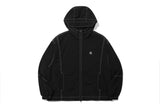 アウトステッチウィンドジャケット / OUT STITCH WIND JACKET_BLACK