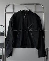 OA　パッド入りマット加工レザージャケット(2 colors)