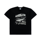 クリーチャーウエポンビンテージアートワーク半袖Tシャツ