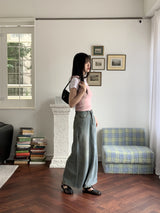 タムミリボンクロップストラップナシ/Tammi Ribbon Cropped Strap Pear