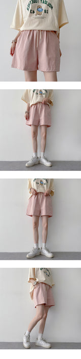 ハクバイオウォッシングコットンベンダブルショーツ / Haku bio washing cotton bendable shorts