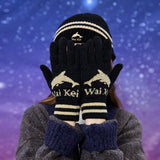 ドルフィンロゴグラフィックグローブ / Dolphin logo graphic gloves