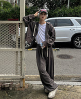 f/wスナップバルーントレーニングパンツ (4 color)