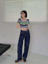 ノンフェードドウワイドパンツ/no.731 Non-Fade Dough Wide Pants