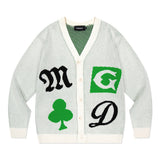 クローバーニットカーディガン / CLOVER KNIT CARDIGAN