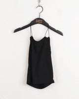 Vignette two-string string halter sleeveless