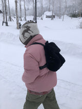 Furry mini back pack