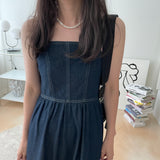2color デニムキャミソールワンピース / Denim camisole dress