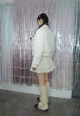 キティーウールタトゥージャンパー / KITTY WOOL TATTOO JUMPER _WHITE