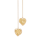 VALENTINA NECKLACE GOLD(silver+16K gold plated)