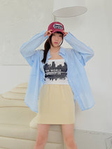 カットシャツ/Asa cut shirt (4color)