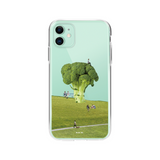 ブロッコリーガーデンジェリースマホケース/Broccoli garden jelly case