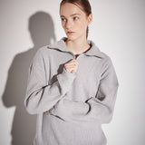 ゴルジソフトジップアップ / Golgi soft zip-up grey