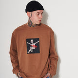 HOORAY LONG SLEEVE T-SHIRT LIGHT BROWN (6614592815222)