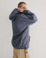 ワームライトフーデッドジャケット/BSR2223FWJK040 WARMTH LIGHT HOODED JACKET DEEP GRAY