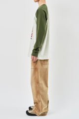 Salt Dyeing Double Denim