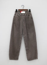 ピグコーデュロイワイドパンツ/No.3058 Pig corduroy wide pants (4color)