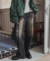 ワンダーウォッシュドアブルデニムパンツ/(UNISEX) Wander washed able denim