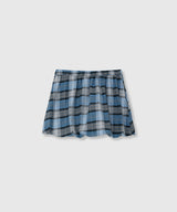 MINI BALLOON SKIRT_Blue