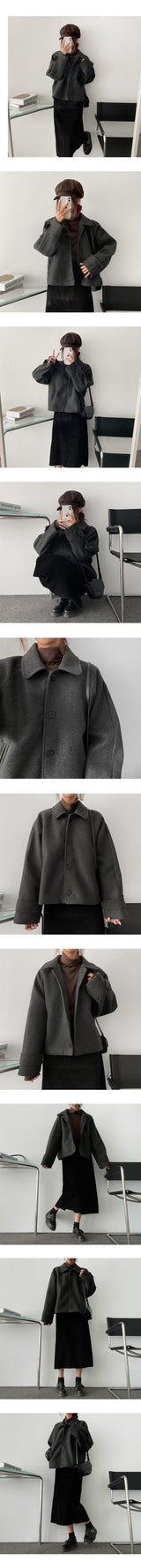 【ウール10％】ロッベンショートコート