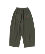 SOLAR PIGMENT BALLOON SWEAT PANTS (Khaki) / ソーラーピグメントバルーンスウェットパンツ