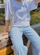イフレタリングTシャツ / If Lettering T-shirt (4color)