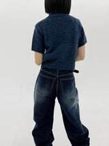 アルピンショートスリーブニット / Alpine short sleeve knit (5color)